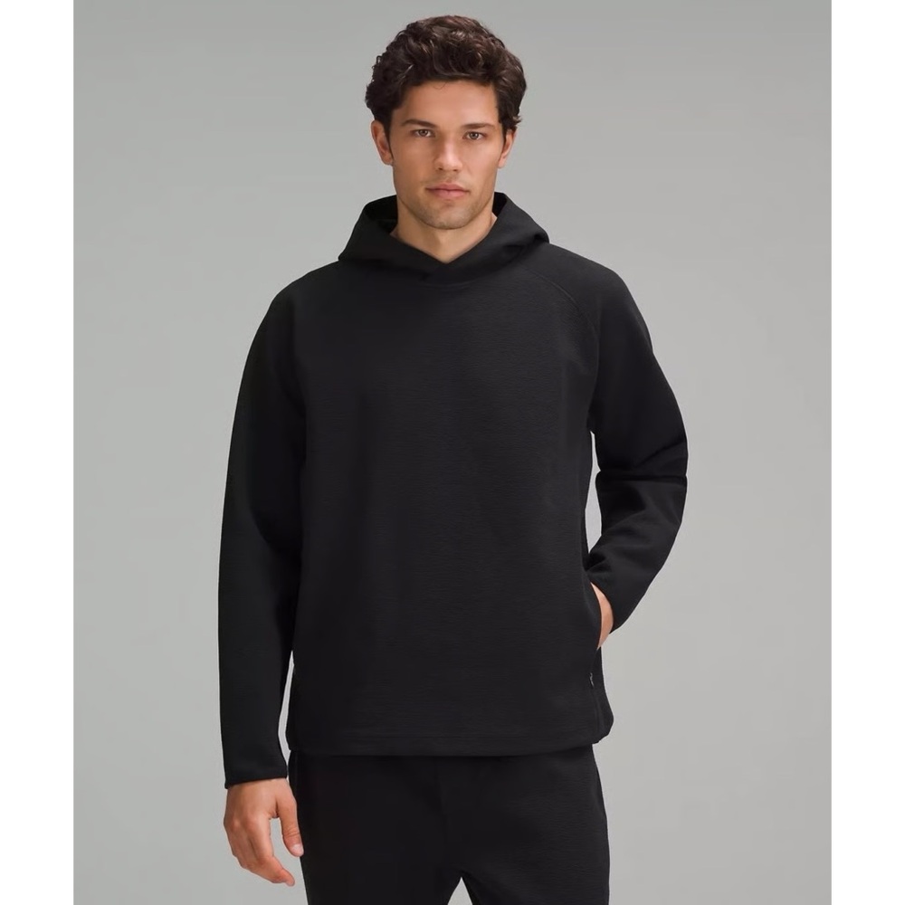 Lululemon Textured Spacer Hoodie in Medium Black Men’s Size L